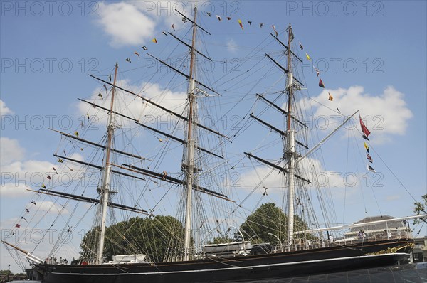 England, London, Cutty Sark at Greenwich. . 
Photo Bob Battersby