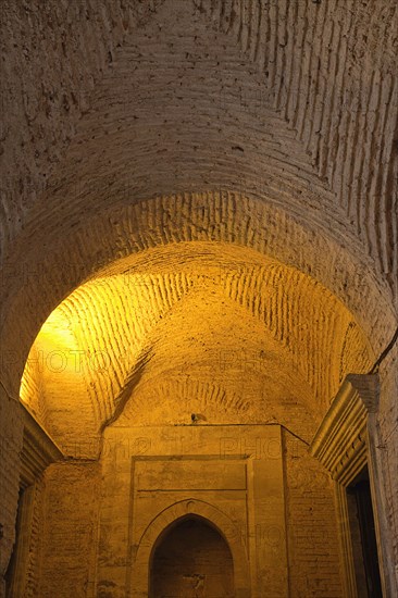 Turkey, Istanbul, Fatih, Sultanahmet, Haghia Sofia interior.deatil of the walsl and ceiling in the stairways. 
Photo Stephen Rafferty