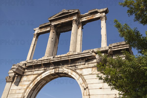 Greece, Attica, Athens, Hadrians Arch. 
Photo Mel Longhurst