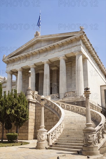 Greece, Attica, Athens, National Library of Greece. 
Photo Mel Longhurst