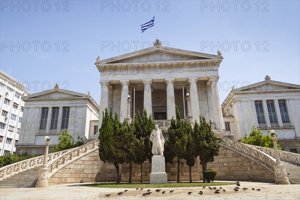 Greece, Attica, Athens, National Library of Greece. 
Photo Mel Longhurst