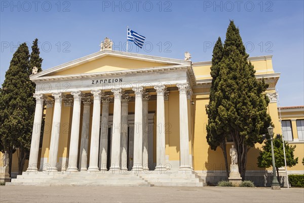 Greece, Attica, Athens, Zappeion Exhibition and Congress Hall, in the National Gardens. 
Photo Mel Longhurst