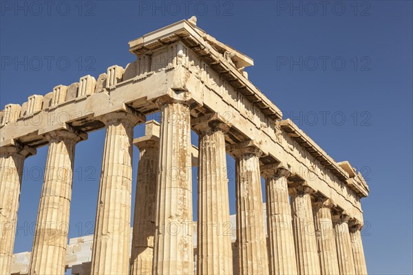 Greece, Attica, Athens, The Parthenon at the Acropolis. . 
Photo Mel Longhurst