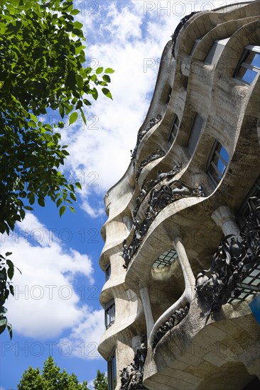 Spain, Catalonia, Barcelona, La Pedrera.