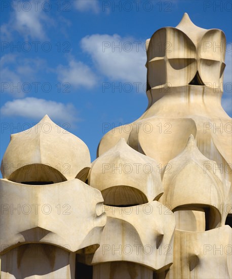 Spain, Catalonia, Barcelona, La Pedrera.