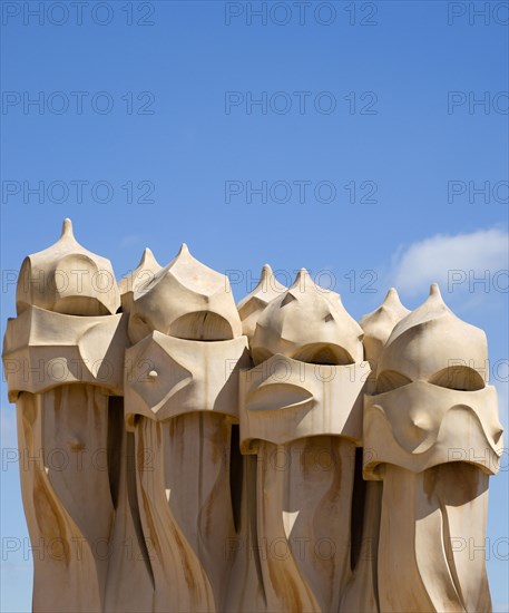 Spain, Catalonia, Barcelona, La Pedrera.