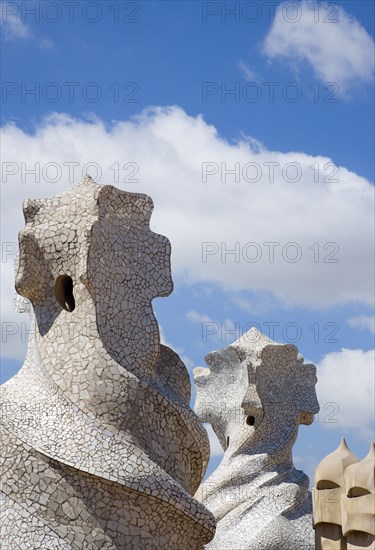 Spain, Catalonia, Barcelona, La Pedrera.