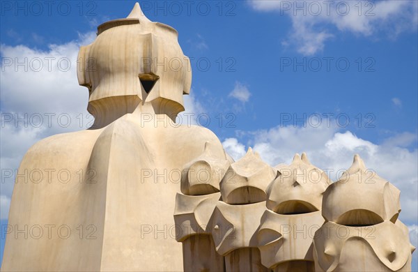 Spain, Catalonia, Barcelona, La Pedrera.