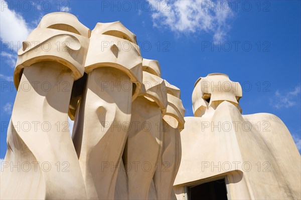 Spain, Catalonia, Barcelona, La Pedrera.