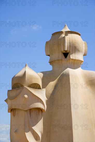 Spain, Catalonia, Barcelona, La Pedrera.