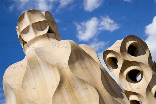 Spain, Catalonia, Barcelona, La Pedrera.