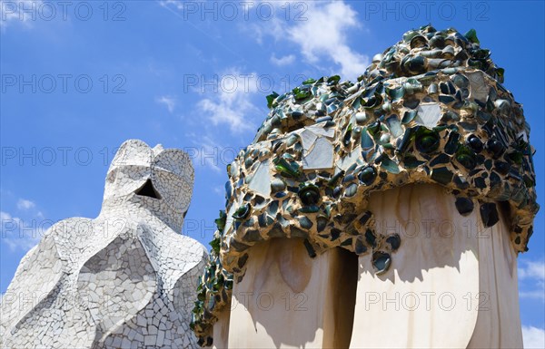 Spain, Catalonia, Barcelona, La Pedrera.