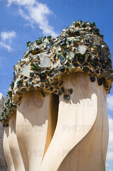 Spain, Catalonia, Barcelona, La Pedrera.