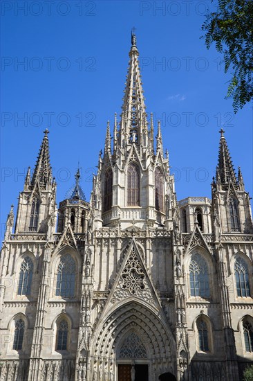 Spain, Catalonia, Barcelona, Cathedral.