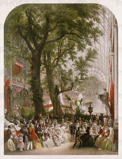 Haghe, Le Transept du Crystal Palace