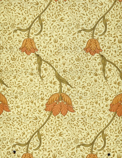 Morris, wallpaper: Garden Tulip