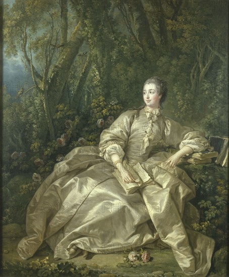 Boucher, Portrait de Madame de Pompadour