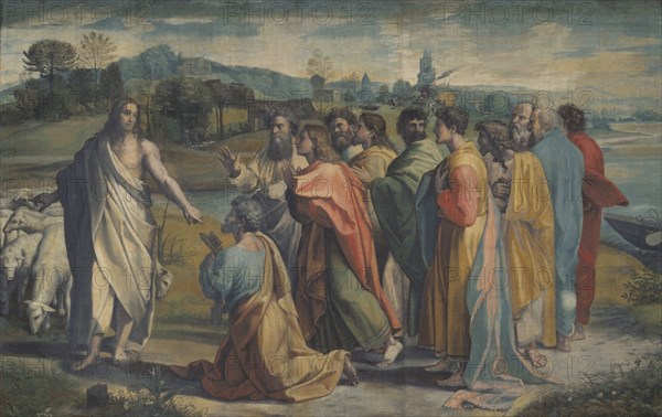Raphaël, Le Christ remettant les clefs à Saint Pierre