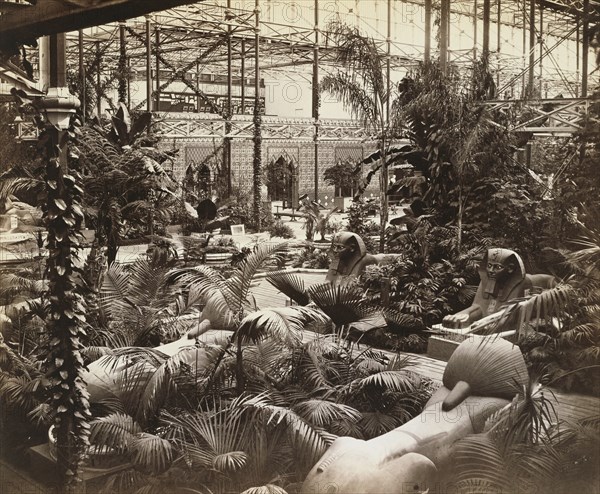 Intérieur du Crystal Palace de Londres