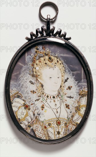 Hilliard, la Reine Elisabeth Ier d'Angleterre
