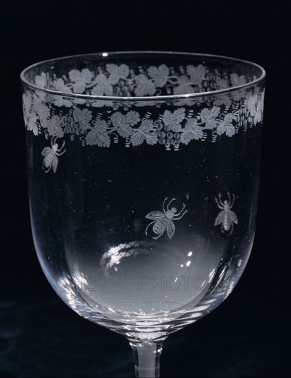 Verre à vin (détail)