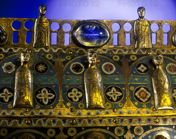 Reliquary Chasse; French;  Limoges; 13th century