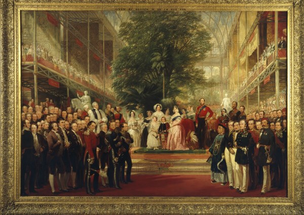 Selous, Inauguration de l'exposition universelle par la reine Victoria le 1er mai 1851