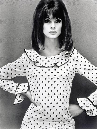 John French, Jean Shrimpton dans une robe Mary Quant