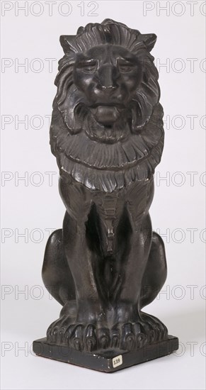 Stevens, Statuette d'un lion