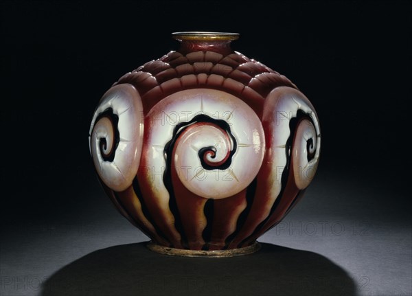 Vase, signed by Camille Fauré. France, c.1925