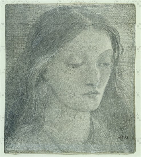 Rossetti, Portrait d'Elisabeth Eleanor Siddall
