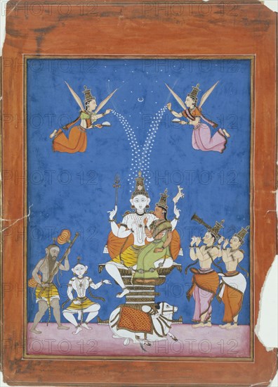 Siva et Parvati, 1780