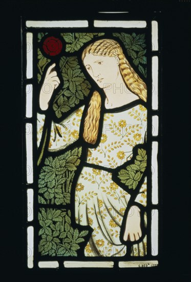 Burne-Jones, Portrait de femme