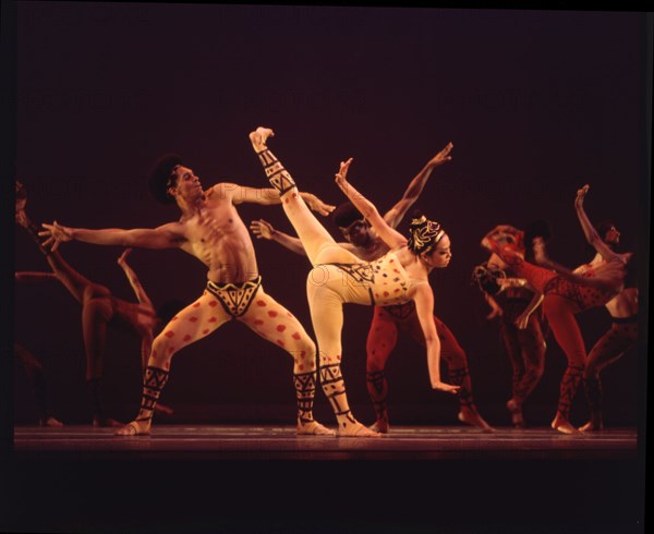 Les danseurs Sara Yarborough et John Parks dans "Hidden Rites"