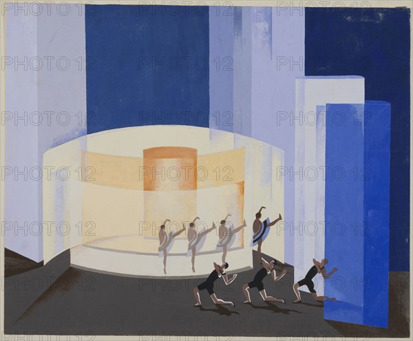Exter, Dessin pour décor de théâtre