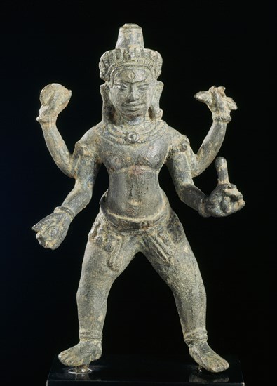 Statuette de déité khmère