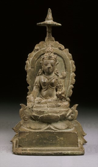 Seated Tara. Indonesia, late 9th-early 10th century