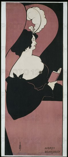 Beardsley, Femme lisant