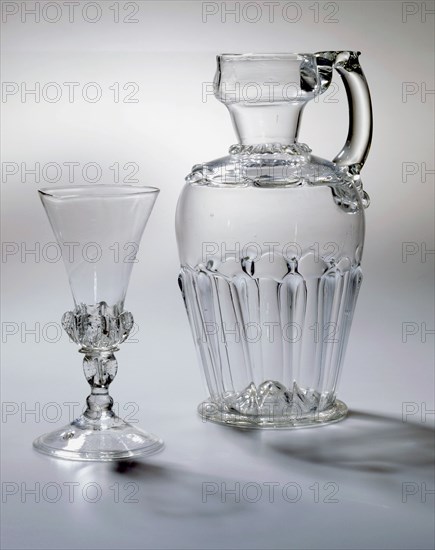 Carafe et verre