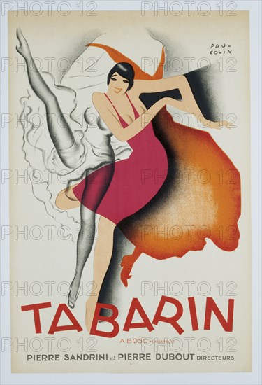 Colin, Affiche pour le cabaret Tabarin
