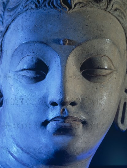 Head of The Buddha. Hadda, Afghanistan, 4th-5th century