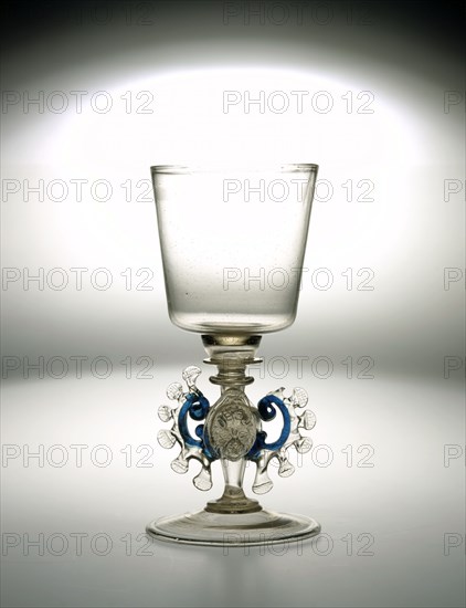 Verre à pied fabriqué à Venise