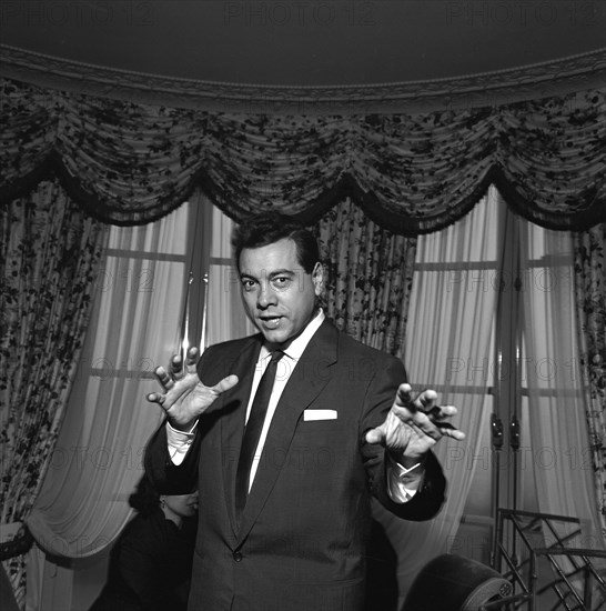 Mario Lanza en 1958