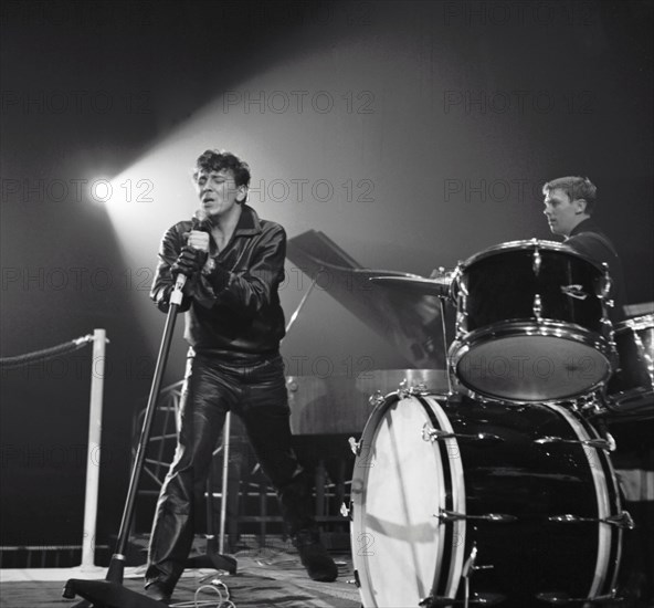 Gene Vincent dans les années 50