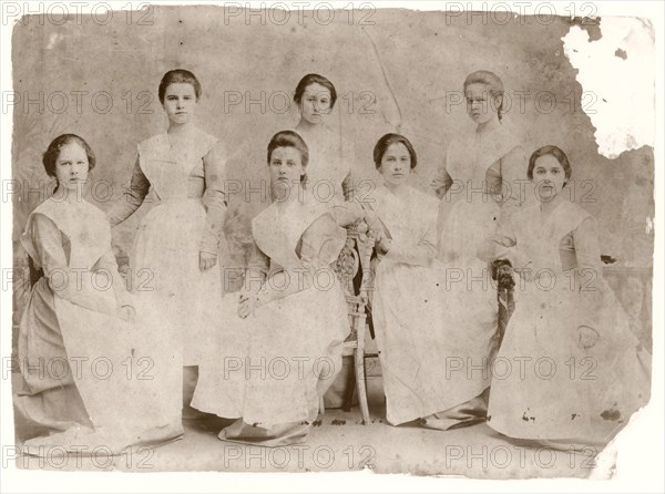 Jeunes danseuses des Ballets Russes de Diaghilev, 1902