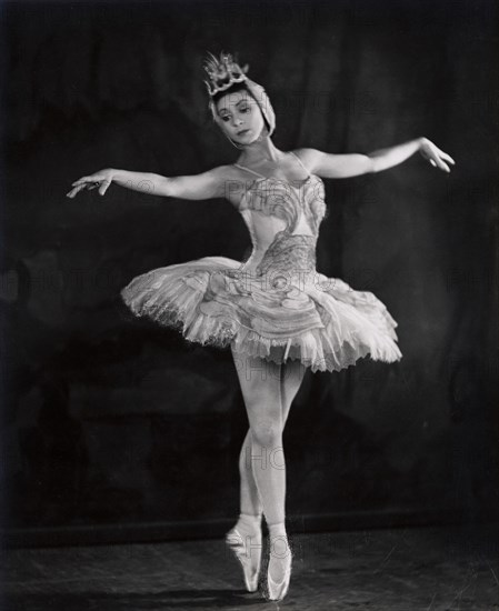 Margot Fonteyn interprétant le "Lac des Cygnes"