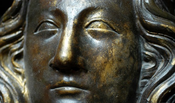 Moulage du visage d'Aliénor de Castille de William Torel