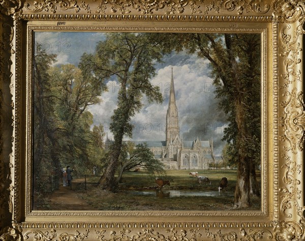 Constable, Salisbury Cathedral from The Bishop's Ground