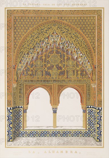 Goury et Jones, Détails de l'Alhambra