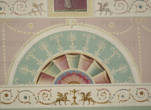 Adam, Décor d'un plafond d'Adelphi